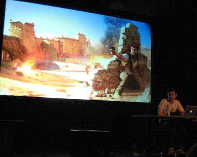 Richard Lemarchand presents Uncharted3 at GameCity